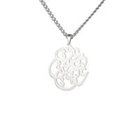 OAUWKEIY Collier Pendentif runique ajouré élégant et sobre un bijou polyvalent pour hommes et femmes idéal pour les colliers