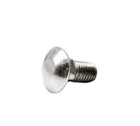 oavhvchg 10 pièces M4 M5 M6 Longueur 10-50mm 304 étagère en Acier Inoxydable Bureau Meubles Botte tête Ronde col carré entraîneur Boulon Chariot vis(20mm,10pcs M4)