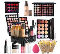 OAWLY Ensemble de maquillage multifonction tout-en-un pour femme : ensemble de pinceaux de maquillage, palette de fard à paupières, ensemble de gloss à lèvres, maquillage