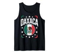 Oaxaca Drapeau Mexicain Patrimoine Indigène Art Tribal Femme Homme Débardeur