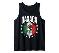 Oaxaca Drapeau Mexicain Patrimoine Indigène Art Tribal Femme Homme Débardeur