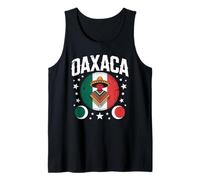 Oaxaca Drapeau Mexicain Patrimoine Indigène Art Tribal Femme Homme Débardeur