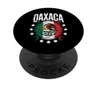 Oaxaca Drapeau Mexicain Patrimoine Indigène Art Tribal Femme Homme PopSockets PopGrip Adhésif