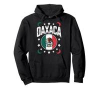 Oaxaca Drapeau Mexicain Patrimoine Indigène Art Tribal Femme Homme Sweat à Capuche