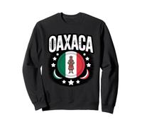 Oaxaca Drapeau Mexicain Patrimoine Indigène Art Tribal Femme Homme Sweatshirt