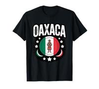 Oaxaca Drapeau Mexicain Patrimoine Indigène Art Tribal Femme Homme T-Shirt