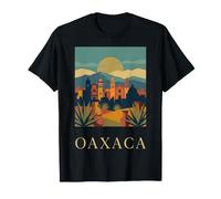 Oaxaca Mexico Architecture Coloniale Vintage Voyage Design T-Shirt