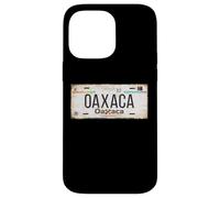 Oaxaca Mexico License Plate Mexican Travel Vacation Beach Coque pour iPhone 14 Pro Max