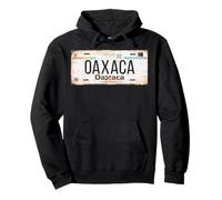 Oaxaca Mexico License Plate Mexican Travel Vacation Beach Sweat à Capuche