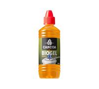 OAXYS Gel bioalcoolique Allume-feu Carcoa - Spécial pour Fondue, Grills de Table, Wok et allumage de cheminées, sans Odeur, 500 ML (Pack 1)
