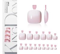 Oayew-120 Pièces Faux Ongles Pieds À Couverture Complète French Capsule Ongle Pied Pour Manucure, 12 Tailles