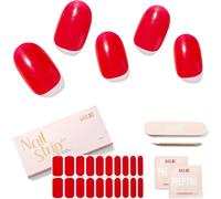 Oayew-Autocollant Ongle Gel Uv 20pcs Faux Ongles Autocollants Adhesif Semi-Durci Vernis Autocollant Ongles Uv Pour Nail Art,Jelly Crush