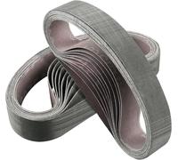 OAYEW-Bandes Abrasives 19 X 305 mm(1200 Grains Fins) pour Affûteuse de Couteaux - 10 Pièces Kit de Bandes de Remplacement pour d'affûteur de Couteaux et d'outils Ken Onion Edition