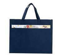 Oaygat Lot de 2 étuis de transport A3 pour artistes - Étanche - Pour planche à dessin, bleu, 47 x 36cm (18.5" x 14.17"), Étui portefeuille A3