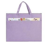 Oaygat Lot de 2 étuis de transport A3 pour artistes - Étanche - Pour planche à dessin, violet, 47 x 36cm (A3 size), Étui portefeuille A3