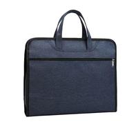 Oaygat Sac fourre-tout A4 pour documents - Porte-documents - Sac de transport pour documents - Rangement de fichiers en tissu Oxford - Sacs d'ordinateur portable - Pochette de rangement pour iPad et