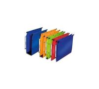 Elba Dossiers suspendus Ultimate - Polypro opaque - Lot de 10 pour armoire fond 50 mm Bleu