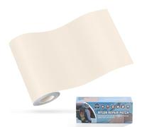 OAZ Patchs Autocollants en Nylon, 10x160cm Patch de réparation imperméable Autocollant, Patch en Nylon Autocollant Riz Blanc, pour tentes, Doudoune, Sac de Couchage, Sac à Main