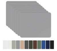 OAZ Patchs Autocollants en Nylon, 8 pièces 20x15cm Patch de réparation imperméable Autocollant, Patch en Nylon Autocollant Gris, pour tentes, Doudoune, Sac de Couchage, Sac à Main