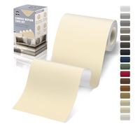 OAZ Pièce Autocollante en Tissu, 10 x 200 cm Tissu Toile Autocollant, Beige, Pièce de Toile Imperméable Autocollante pour Canapé Tente Meuble Siège Auto Chaise Longue