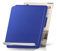 OAZ Pièce Autocollante en Tissu, 23 x 28 cm 2 PCS Tissu Toile Autocollant, Bleu, Pièce de Toile Imperméable Autocollante pour Canapé Tente Meuble Siège Auto Chaise Longue