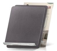 OAZ Pièce Autocollante en Tissu, 23 x 28 cm 2 PCS Tissu Toile Autocollant, Gris Foncé, Pièce de Toile Imperméable Autocollante pour Canapé Tente Meuble Siège Auto Chaise Longue