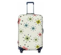 OAZCVBNN Atomic Housse de protection élastique universelle lavable Motif étoiles rétro, Noir , XL, Bagage à main