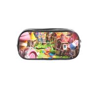OAZCVBNN Candy Land Trousse transparente pour garçons et filles