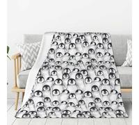 OAZCVBNN Couverture polyvalente avec imprimé pingouins mignons pour toute l'année - Couverture de canapé, literie super douce au toucher