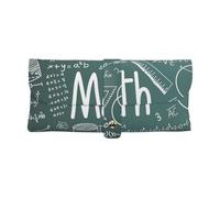 OAZCVBNN Formulas Shapes Theory Math Leçon Word Print Sac de lunettes de soleil souple universel Étui à lunettes de soleil tendance pour femme