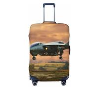 OAZCVBNN Housse de protection élastique universelle pour bagage Motif avions de combat, Noir , XL, Bagage à main
