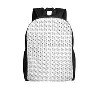 OAZCVBNN Not All Who Wander Are Lost Sac à dos unisexe avec imprimé imprimé Grande capacité