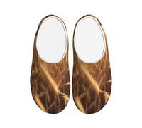 OAZCVBNN Pantoufles lavables anti-boulochage pour homme et femme Motif champ de blé