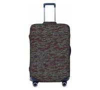 OAZCVBNN RRX44Z-500-fe5fbc067bebdc7e9d61b99b4d985 Housse de valise de voyage unique avec design élastique anti-rayures, Noir , M