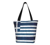 OAZCVBNN Sac à bandoulière confortable imprimé drapeau grec sac à main plage voyage travail décontracté usage quotidien tendance