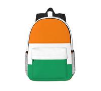 OAZCVBNN Sac à dos d'école, voyage universitaire imprimé drapeau de la Côte d'Ivoire pour adolescents adultes trajets quotidiens