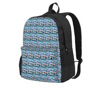 OAZCVBNN Sac à dos origami multicolore imprimé grues en papier grande capacité pour adulte, sac à dos léger pour randonnée, trajets en plein air, usage quotidien