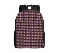 OAZCVBNN Sac à dos unisexe avec microphone et notes de musique - Sac à dos élégant pour voyage quotidien - Grande capacité