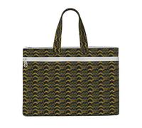OAZCVBNN Sac de rangement en toile de grande capacité avec imprimé écailles de dragon pour bureau, voyage, shopping