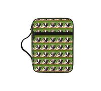 OAZCVBNN Sac de rangement religieux imperméable avec imprimé bouledogue chiot mignon cadeau chrétien homme femme clergé accessoire