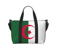 OAZCVBNN Sac de voyage léger léger imprimé drapeau de l'Algérie unisexe polyvalent w nd camping extérieur aventure
