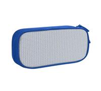OAZCVBNN Trousse à crayons avec imprimé drapeau de l'État de Virginie occidentale pour ranger des gommes de maquillage, stylos, étudiants, école, bureau, multi-scènes, bleu, Taille unique, Ensemble