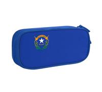 OAZCVBNN Trousse à crayons avec imprimé drapeau de l'État du Nevada - Pour le maquillage, les gommes, les stylos, les étudiants, l'école, le bureau - Utilisation multi-scènes, bleu, Taille unique