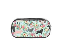 OAZCVBNN Trousse transparente avec imprimé animal de ferme pour garçons et filles