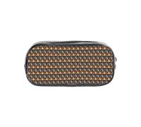 OAZCVBNN Trousse transparente avec imprimé flammes pompiers pour garçons et filles