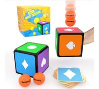 oazoxcx Cube Rebondissant à Torsion de Poignet - Jeu d’Adresse avec Balle pour Adultes et Adolescents, Anti-Stress pour Intérieur & Extérieur, Cadeau Garçon 12 Ans (Noir)