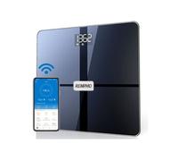 OB02720 - Balance Connectée Bluetooth Impédancemetre - 13 indicateurs - Plateforme en verre trempé - Noire