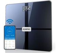 OB02720 - Balance Connectée Bluetooth Impédancemetre - 13 indicateurs - Plateforme en verre trempé - Noire G