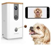 Oba security Distributeur de Nourriture Intelligent pour Chien ou Chat - WiFi HD - Vision Nocturne - Audio bidirectionnel - Caméra avec Application pour téléphone Portable