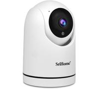 Oba Sh042 Srihome Caméra Wi-Fi Interne Sans Fil 2Mp Audio Bidirectionnel,Mode Nuit Infrarouge Et Couleurs